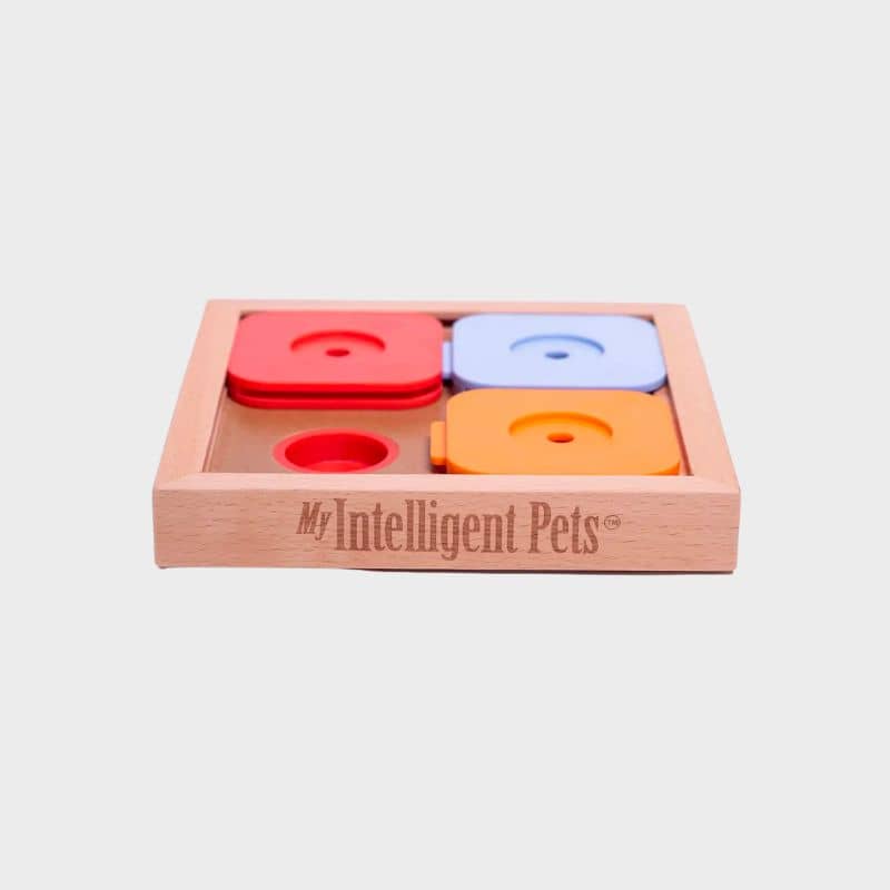 jeu d'intelligence et d'occupation pour chien puzzle Sudoku medium basic multicouleur - niveau facile My Intelligent Pets