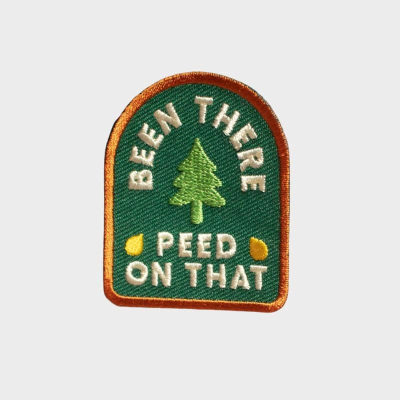 Patch thermocollant pour chien "been there peed on that"