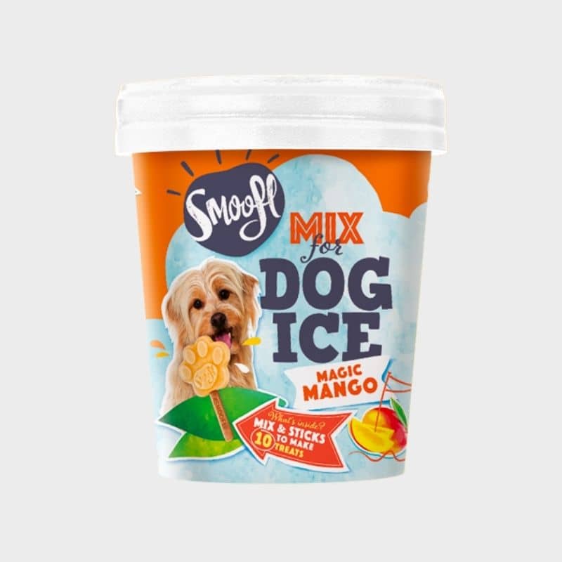 glace smoofl pour chien a la mangue