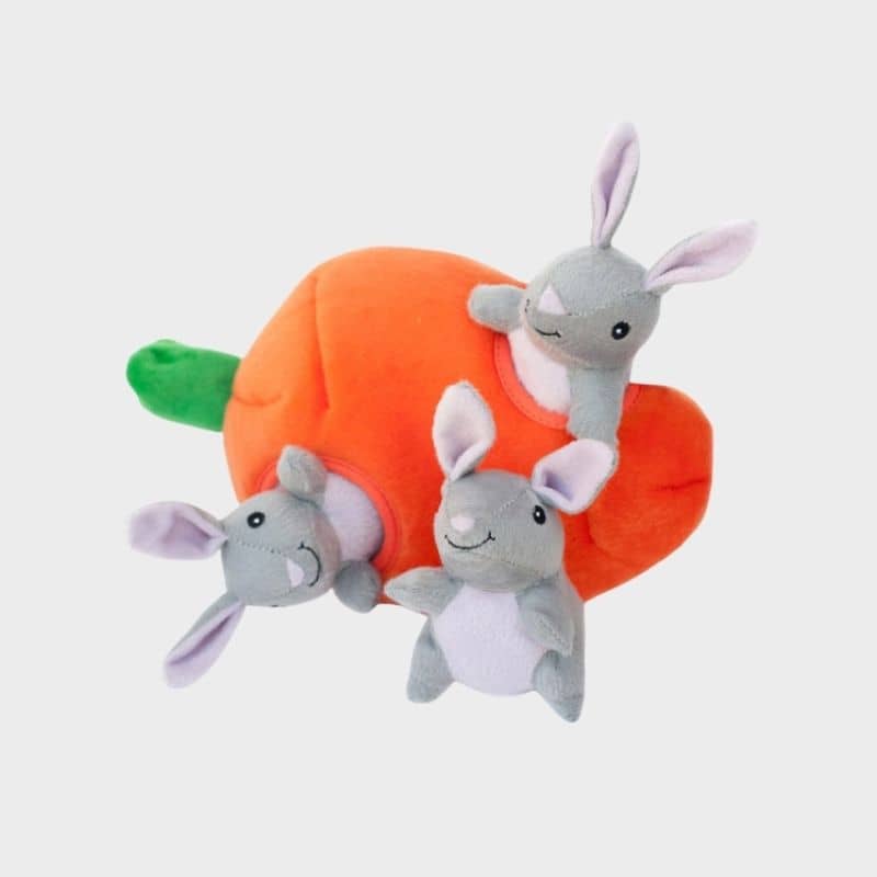 jouet puzzle “Bunny’n carrot”🥕🐰 pour chien ZippyPaws