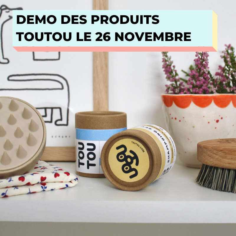 Toutou shampoing ecoresponsable pour chien 