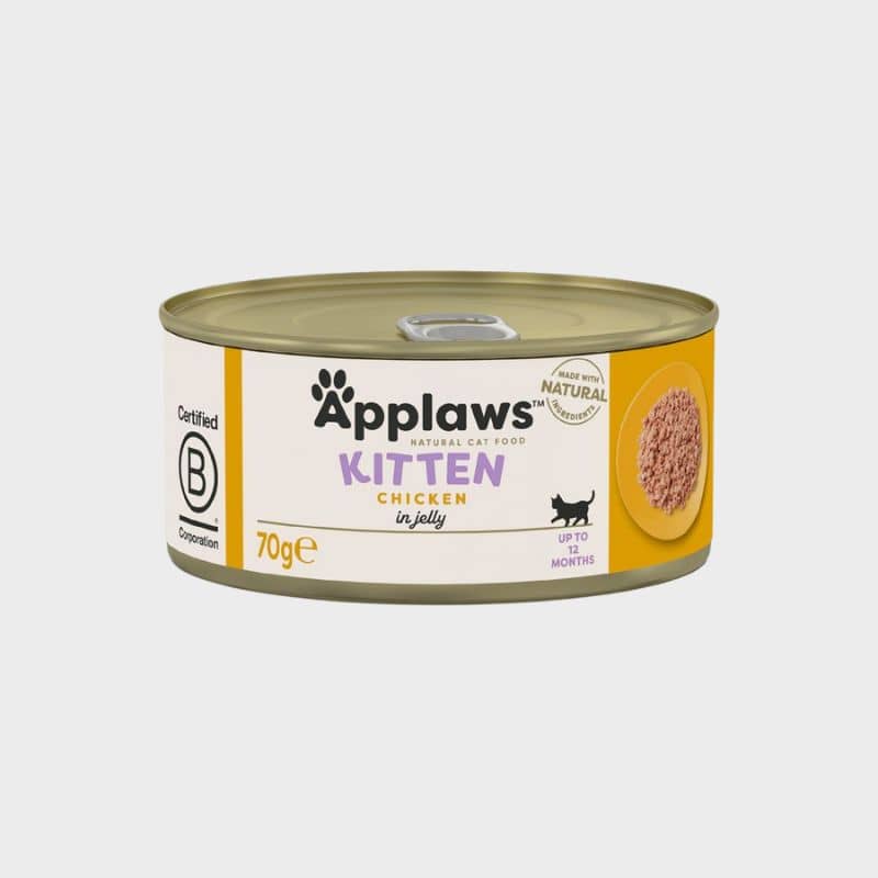 Patée complémentaire pour chaton au poulet en gélée Applaws