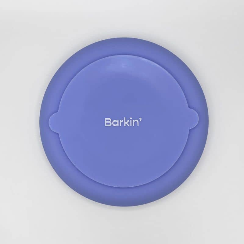 tapis de léchage et gamelle anti-glouton bleu Slow Feeder bowl periwinkle Barkin