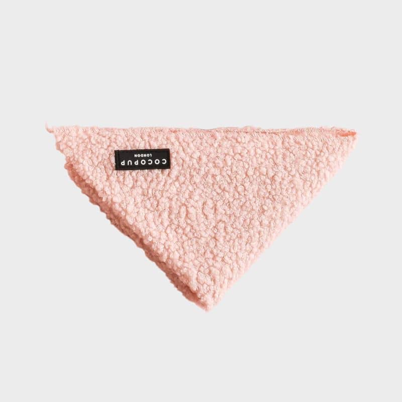 Bandana pour chien teddy en rose de Cocopup London