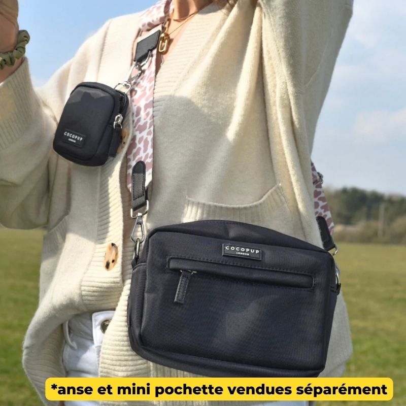 Fille avec dog walking bag de Cocopup