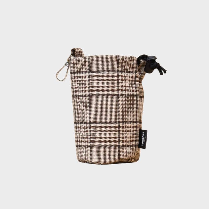 Pochette pour les friandises d'éducation de chien de Cocopup London motif Pup plaid