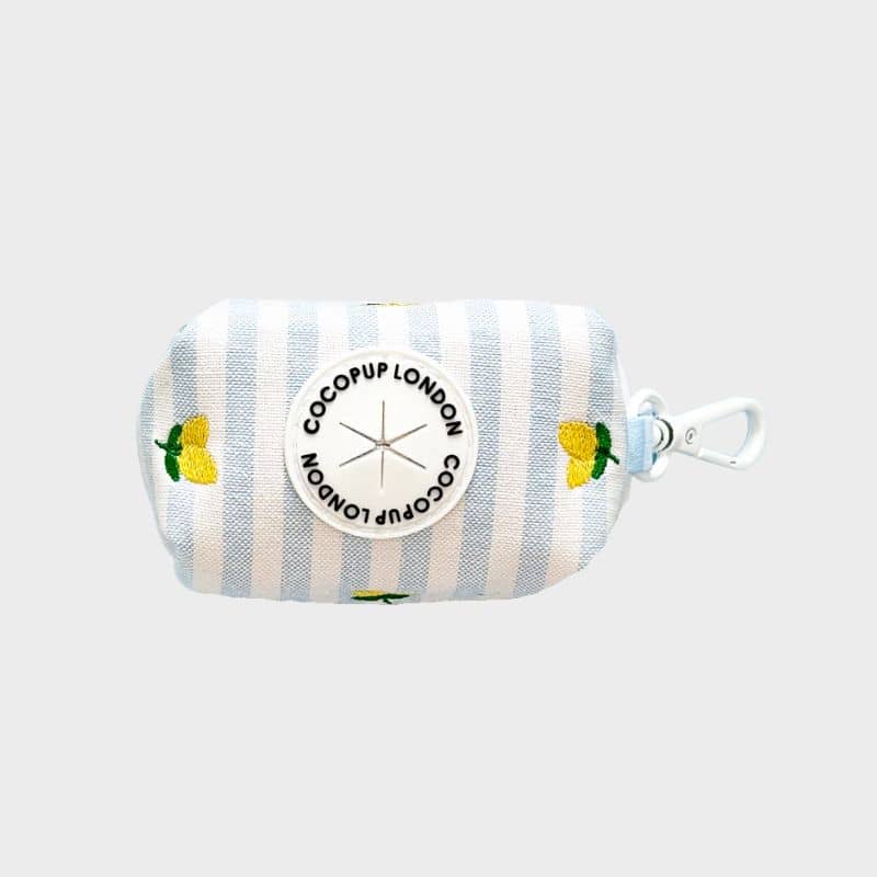 Distributeur de sac à déjection canine modèle living la vida lemon de Cocopup London