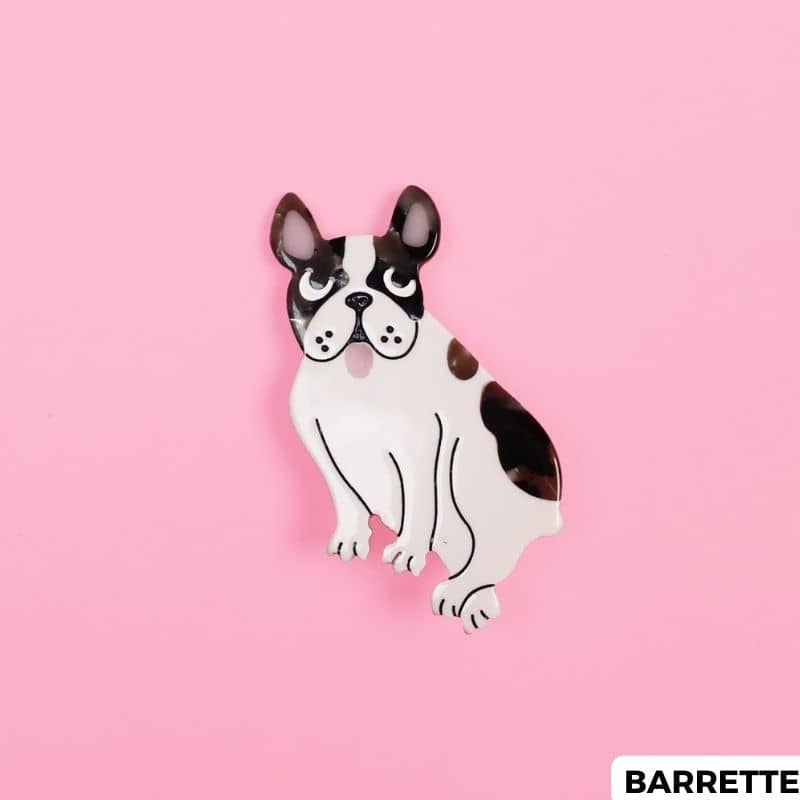 PINCE À CHEVEUX COUCOU SUZETTE BOULEDOGUE – THE WOUF