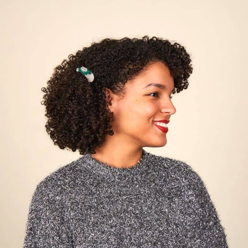 Barrette chat pull Coucou Suzette pour les cheveux en clip