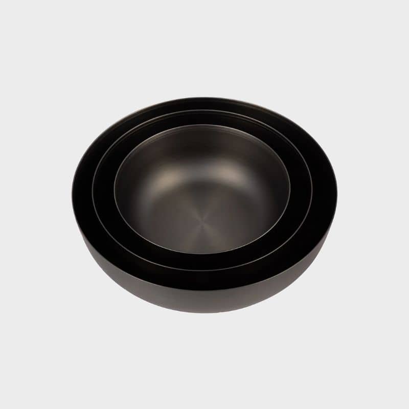 gamelle pour chien en acier inoxydable anthracite Royal dog bowl District 70 avec patin antidérapant 