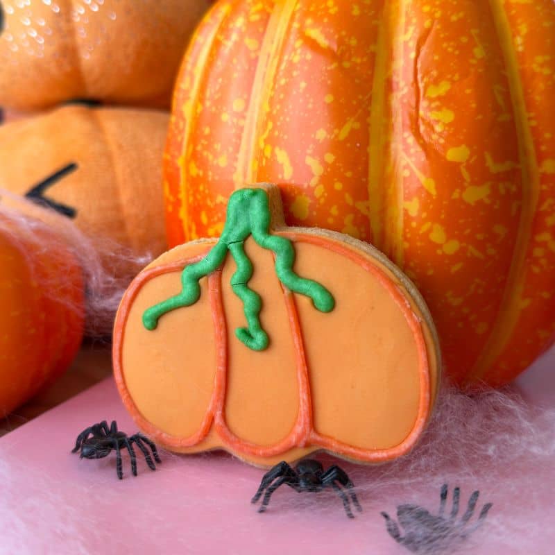 biscuit halloween pour chien Dolci Impronte en forme de citrouille 

