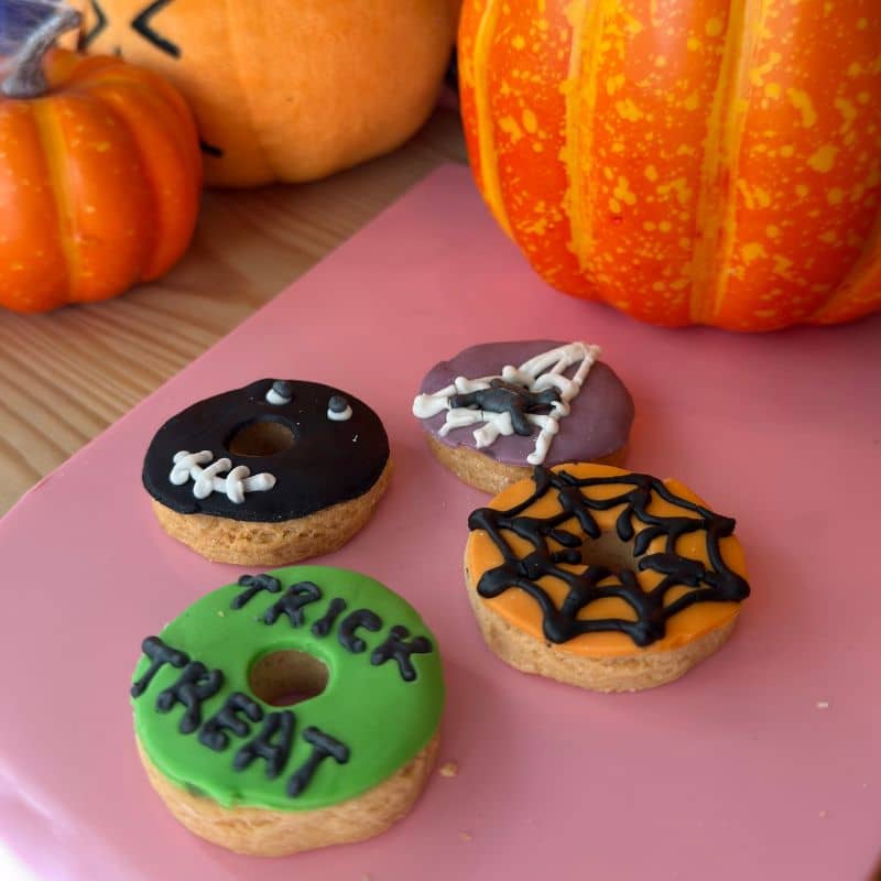 biscuit halloween pour chien Dolci Impronte en forme de donut
