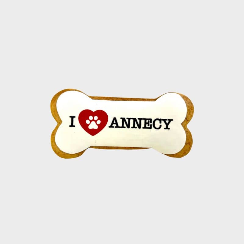 gateau souvenir d'annecy biscuit pour chien 