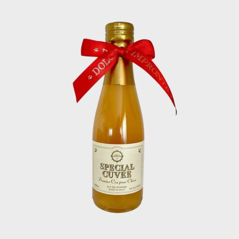 Bouteille de bulle festive pour chien pour fête de Noël - idéal cadeau de noel
