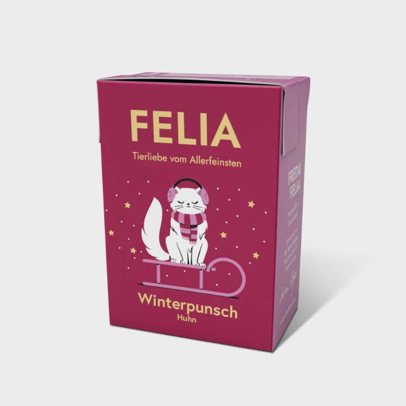 Pâtée pour chat gourmand idéal pour Noel et les fêtes Fred et Felia