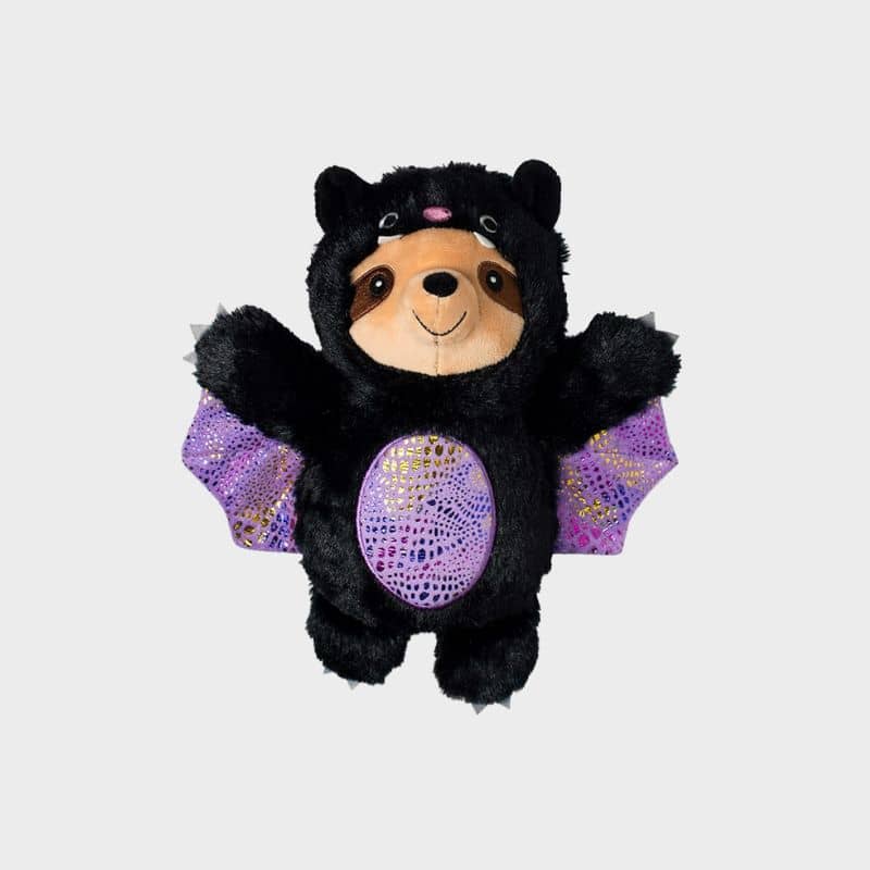 Jouet halloween pour chien en forme de paresseux chauve-souris Fringe