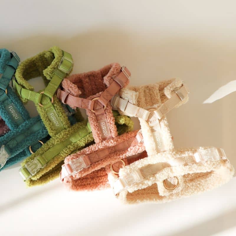 Collection de harnais pour chien sherpa de Furlou couleurs