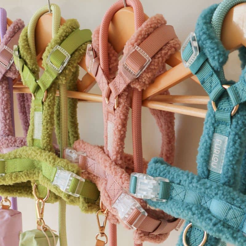 Harnais pour chien pour l'hiver doux et confortable de Furlou