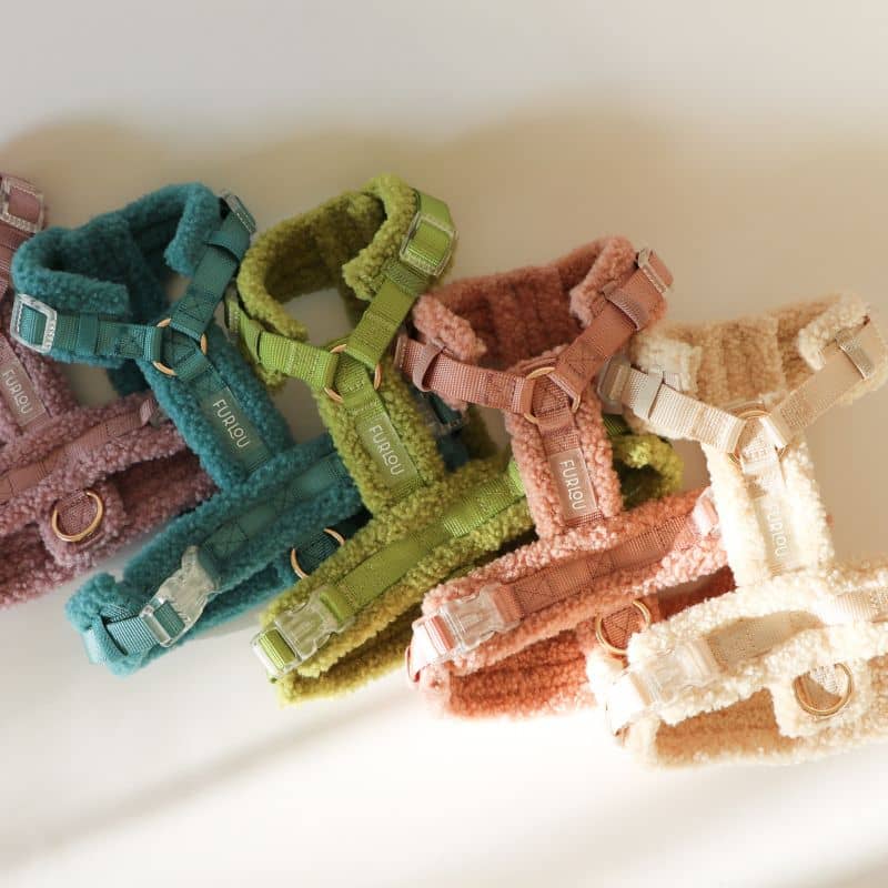 Collection de harnais pour chien sherpa de Furlou couleurs