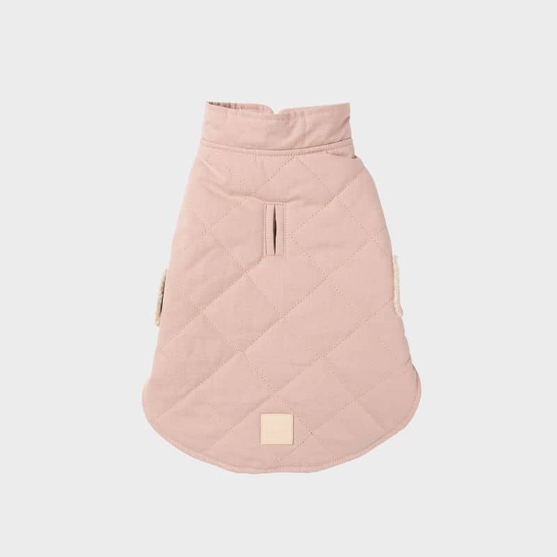 Manteau pour chien de Fuzzyard Life rose soft blush