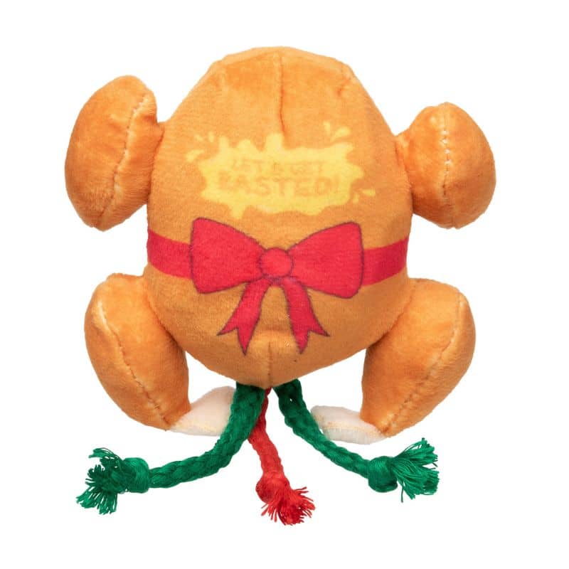 jouet pour chat à la cataire en forme de dinde de noel pour chat 