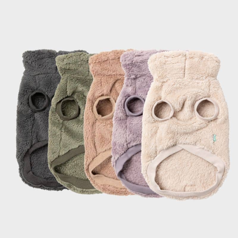 Polaire pour chien en plusieurs couleurs pour l'hiver de Fuzzyard
