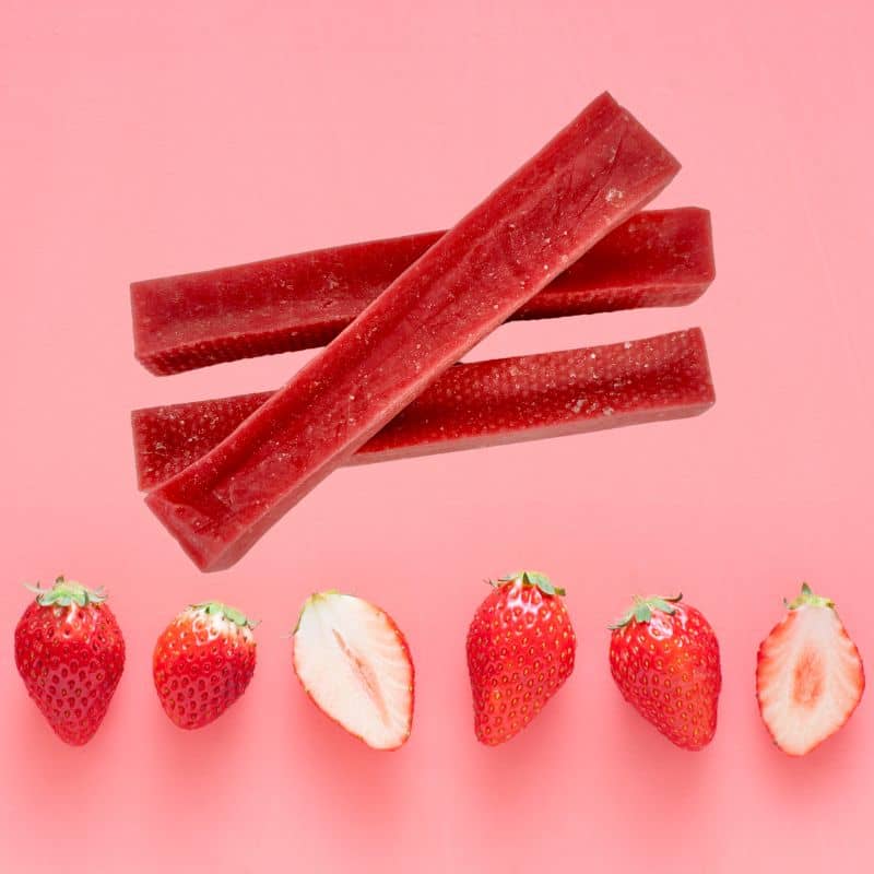 fromage de yak à macher pour chien - mastication à la fraise