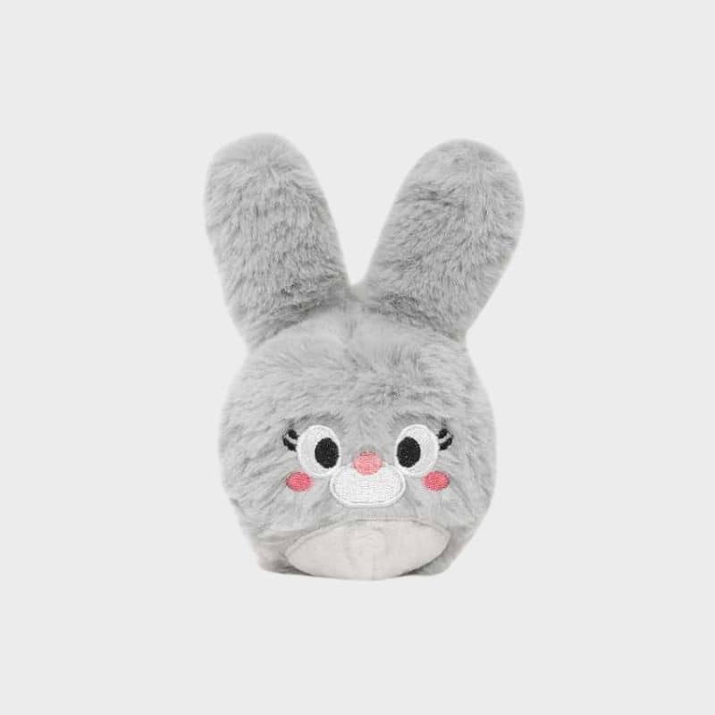 Balle hugsmart en forme de lapin pour chien de la gamme Farm friendz