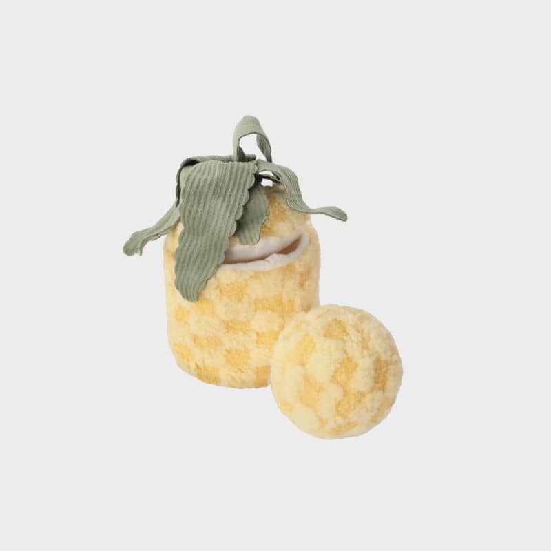 Jouet lambwolf pour chien en forme d'ananas squeaker et crinkle