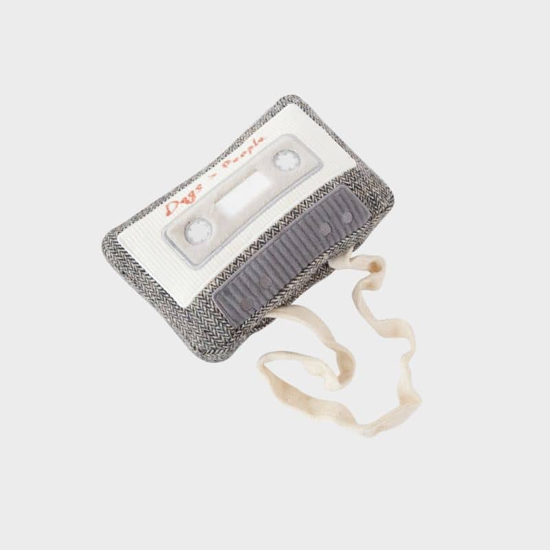 Jouet lambwolf pour chien en forme de cassette à rembobiner 