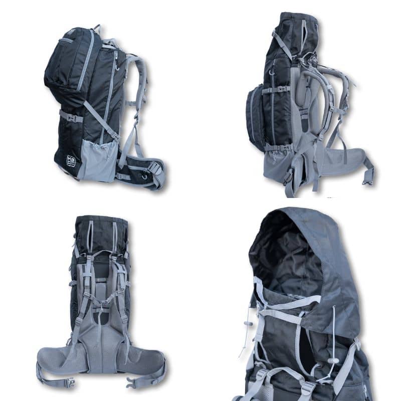 Sac à dos de transport et randonnée pour grand chien Kolossus K9 Sport Sack : ajustable 