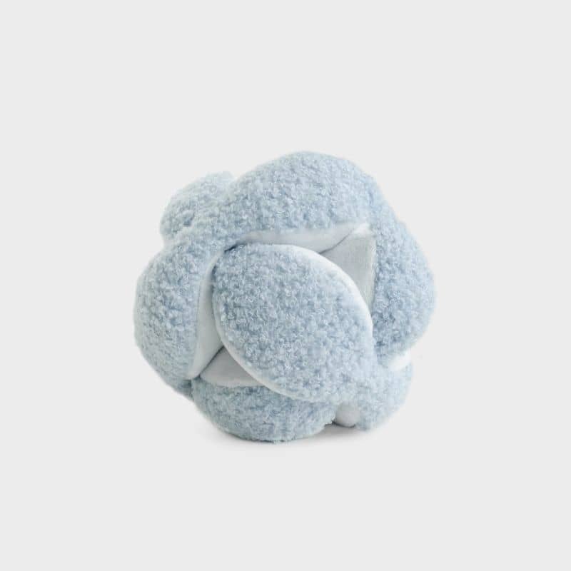 jouet interactif pour chien en forme de snuffle ball / balle de fouille avec cachettes à friandises Monti bleu ciel Lambwolf