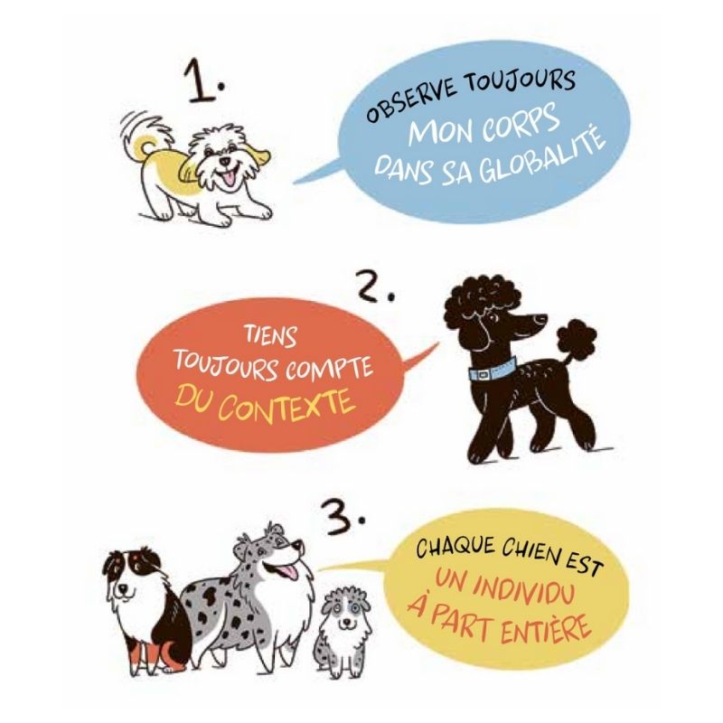Livre illustré Le langage du chien par Lili Chen pour comprendre tout ce qu'il veut vous dire aux Editions Ulmer