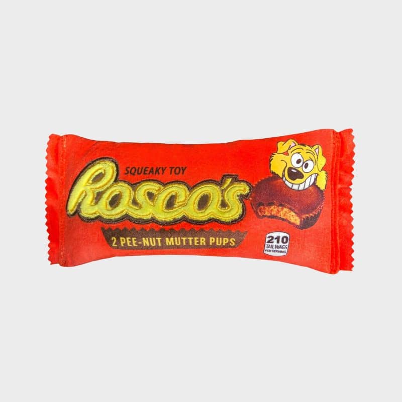 Jouet pour chien peanut butter pee-nut-mutter rosco's de la marque lulubelles
