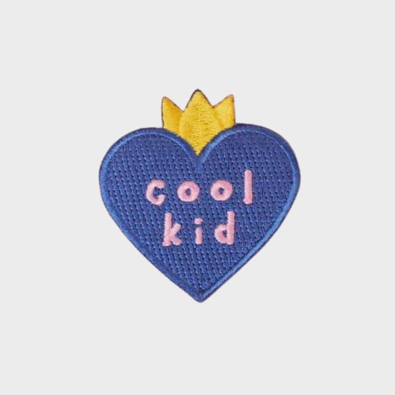 Patch thermocollant pour chien broderie de Malicieuse - Cool kid