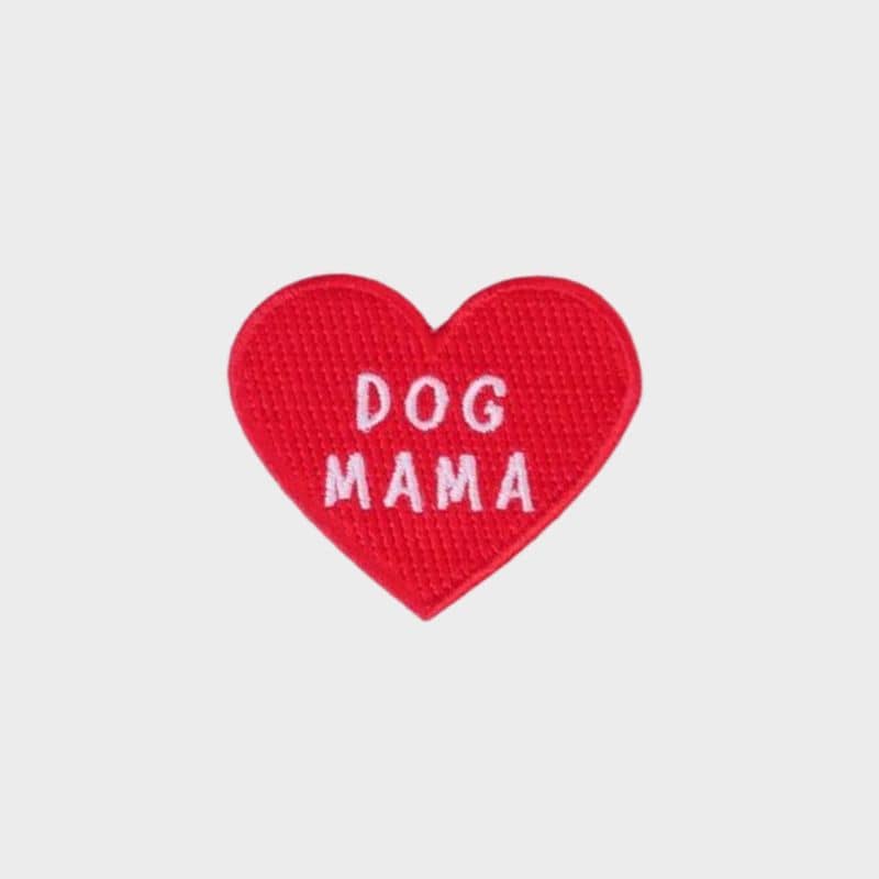 Patch thermocollant Malicieuse broderie diy - Dog mama