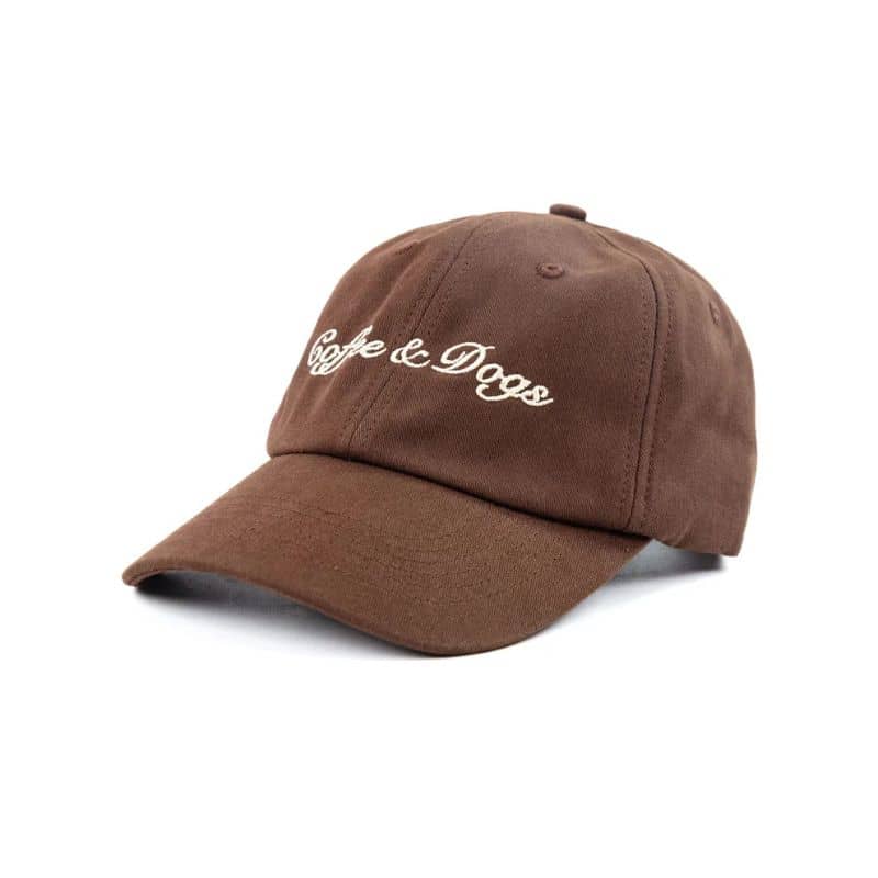 casquette de la marque Pablo & Co - dogs and coffee en marron