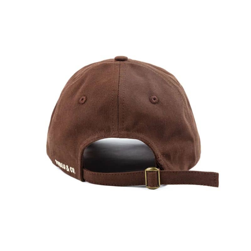 casquette pour chien de la marque Pablo & Co - dogs and coffee en marron