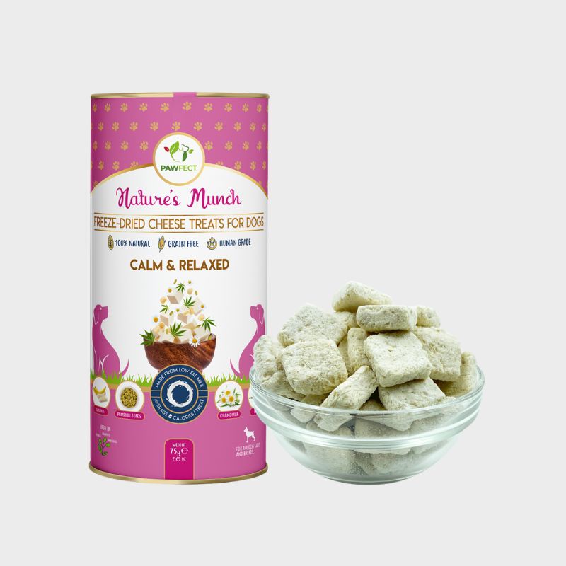friandise calmante pour chien anxieux 
