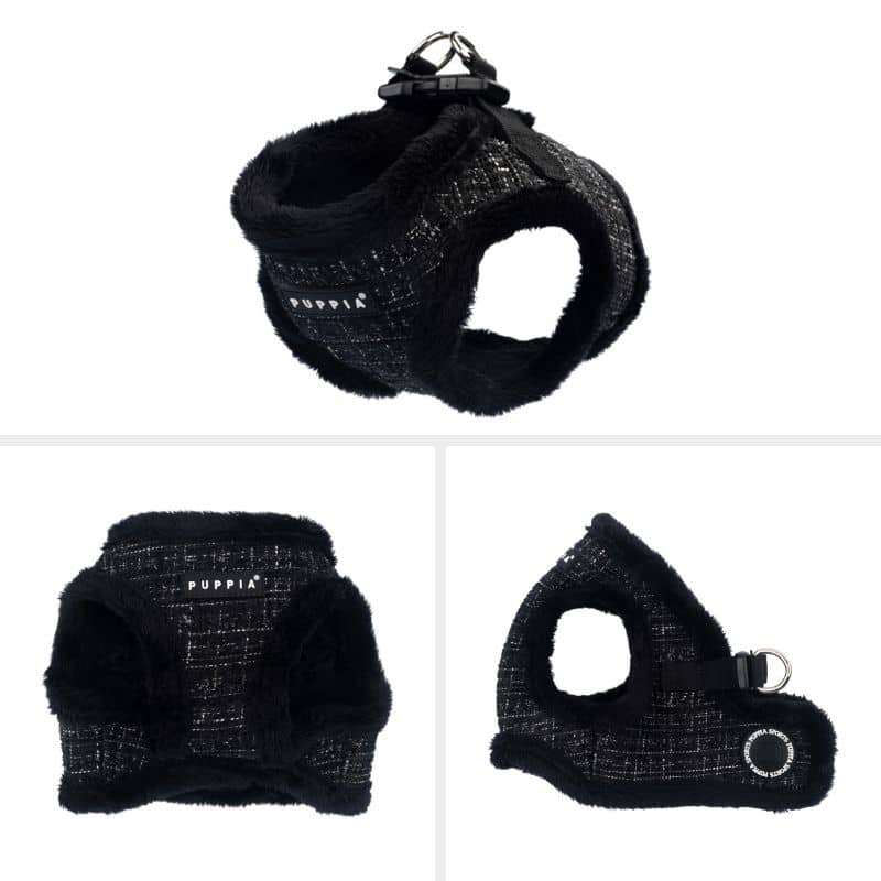 Détail du harnais veste pour chien de Puppia modèle Oscar