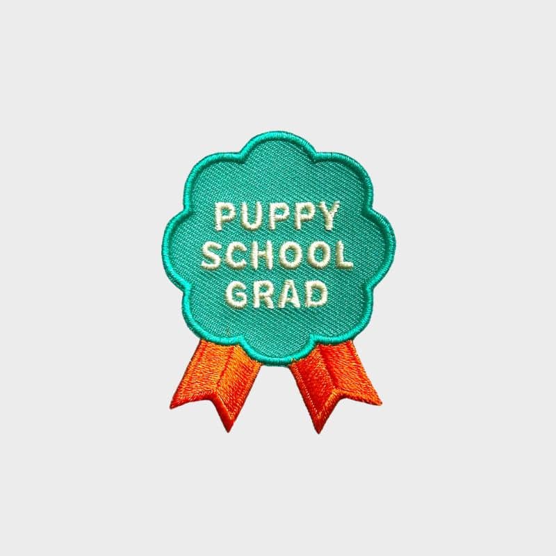 Patch thermocollant écusson puppy school grad de Scout's Honour