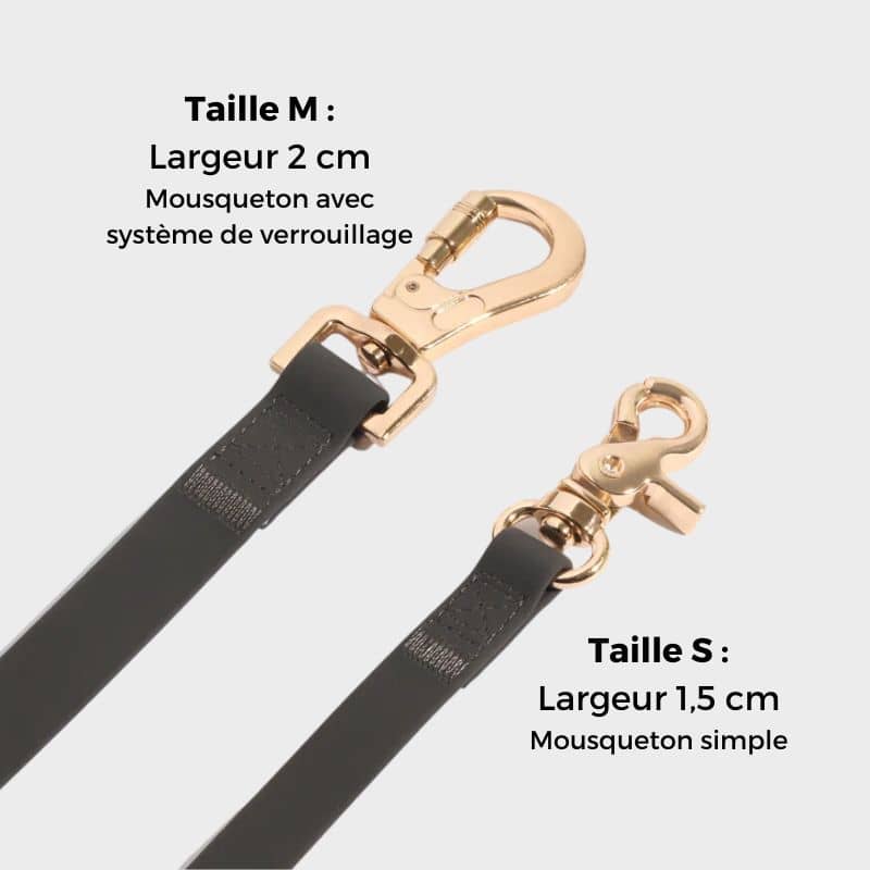 Largeur laisse pour chien waterproof en bleu de Sunny Shop Tails