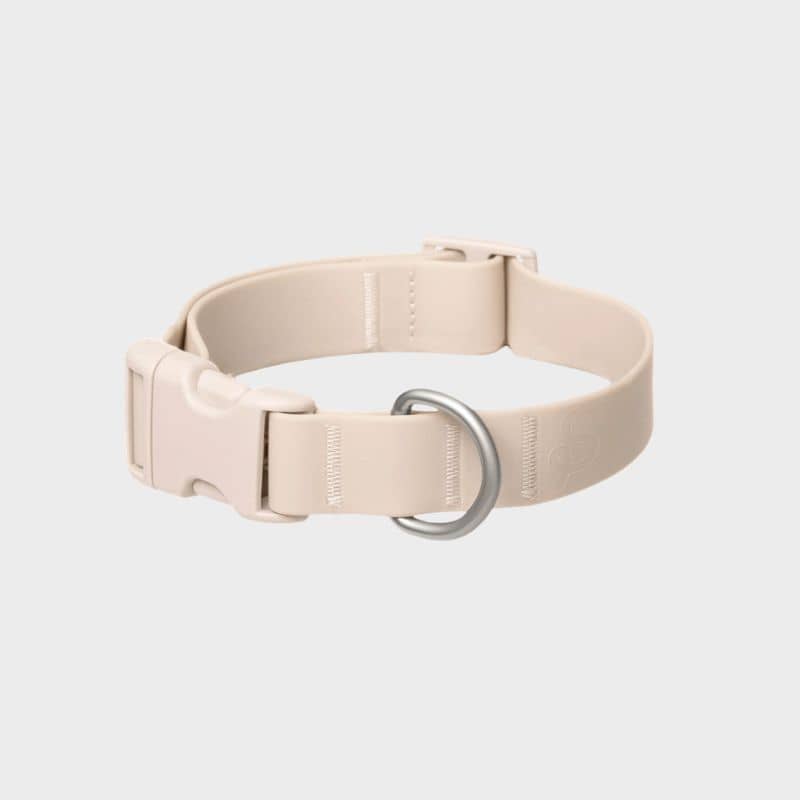 Collier pour chien waterproof Springland - Avoine (personnalisable avec ...
