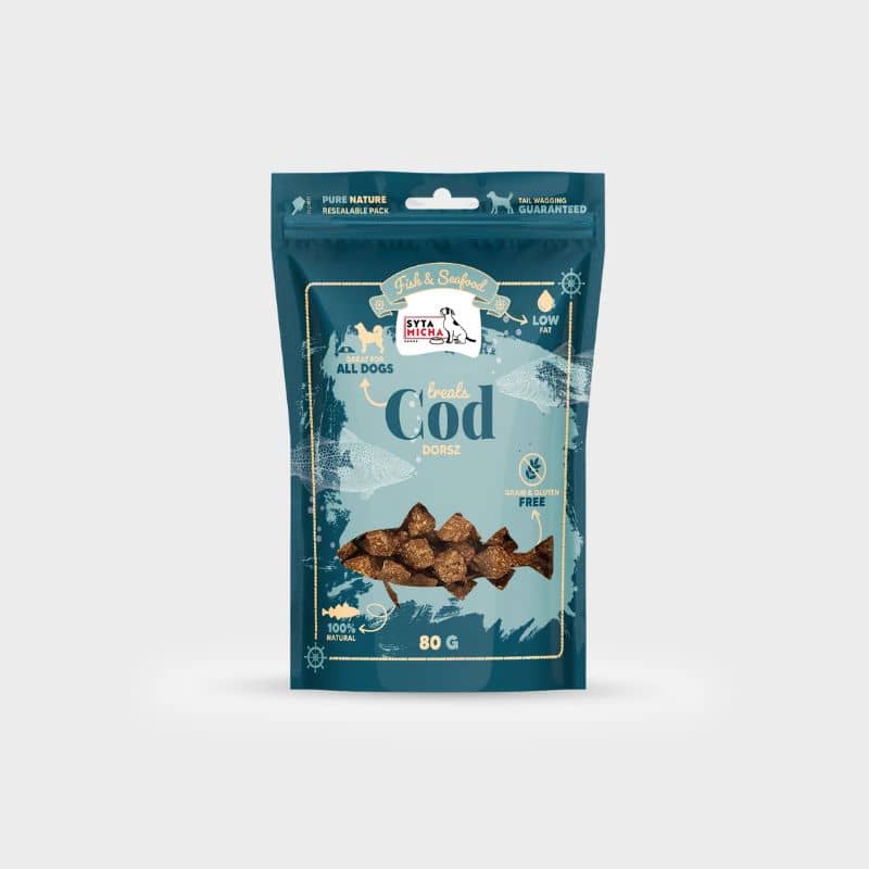 friandises d'éducation pour chien 100% naturelles au poisson, idéal pour récompenser votre chien lors de séances de training