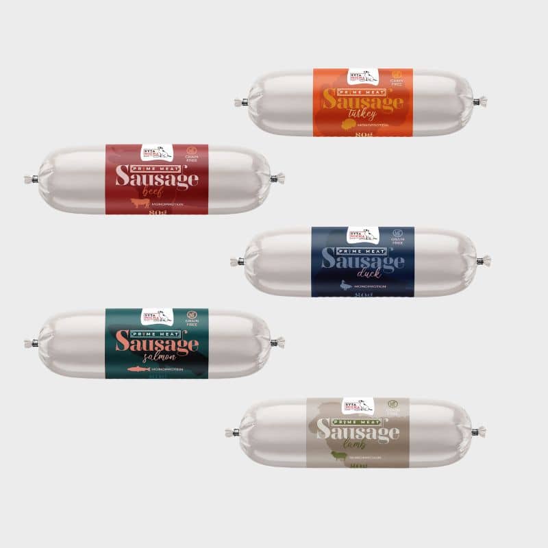 Saucisse de récompense pour chien format pâtée ferme de Syta Micha