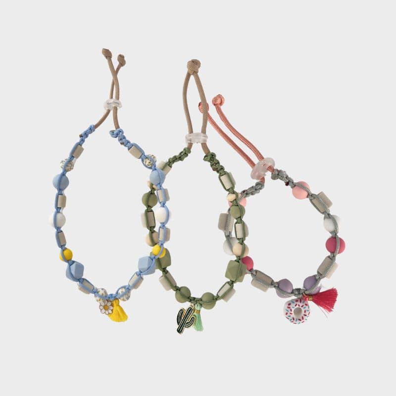 Collier anti-tique perles céramiques EM