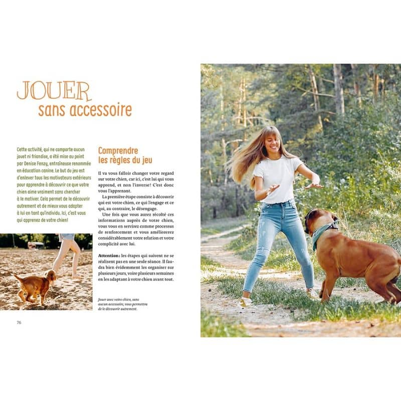 Livre éducation positive Eduquer son chien par le jeu par Chloe Fesch