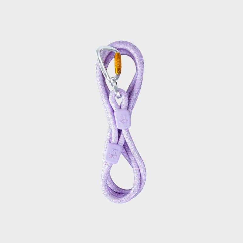 Laisse pour chien 10 mm légère et solide en mauve de Woolly Wolf