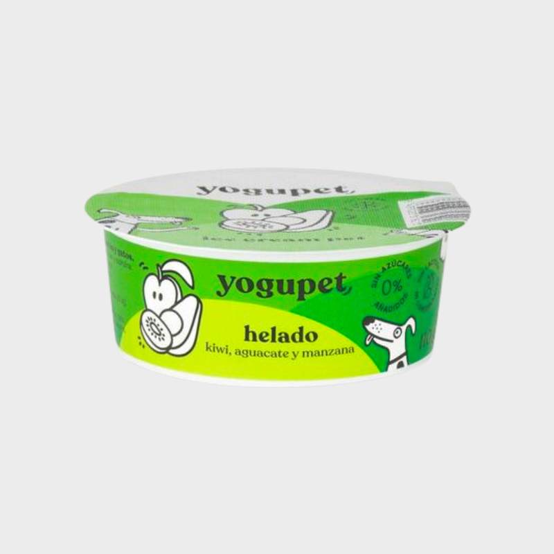 glace au yaourt pour chien ou chat Green ice Yogupet pomme, poire et kiwi