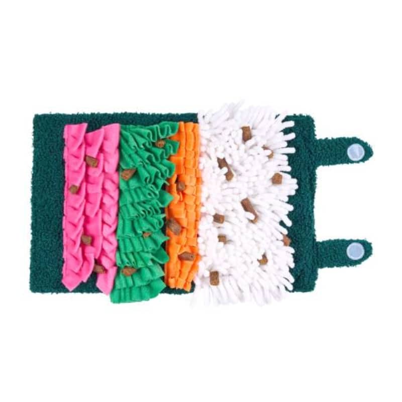 Jouet de fouille zippypaws pour chien en forme de sushi pour permettre la dépense mentale et le nosework